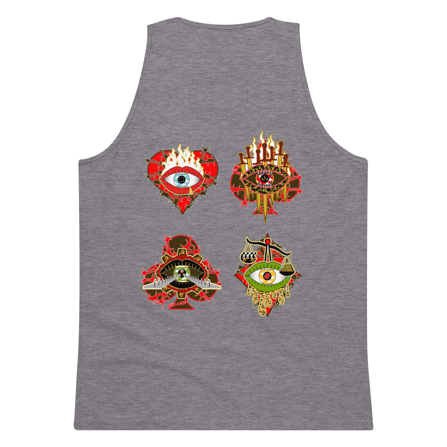 IAWTTBA Card Games tank top