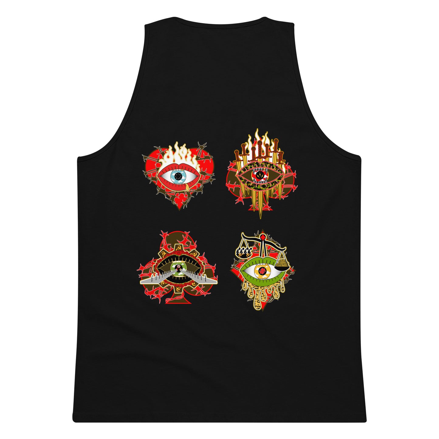 IAWTTBA Card Games tank top