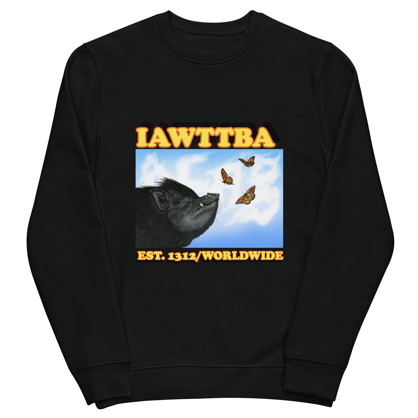 Subliminal Pig Unisex eco sweatshirt