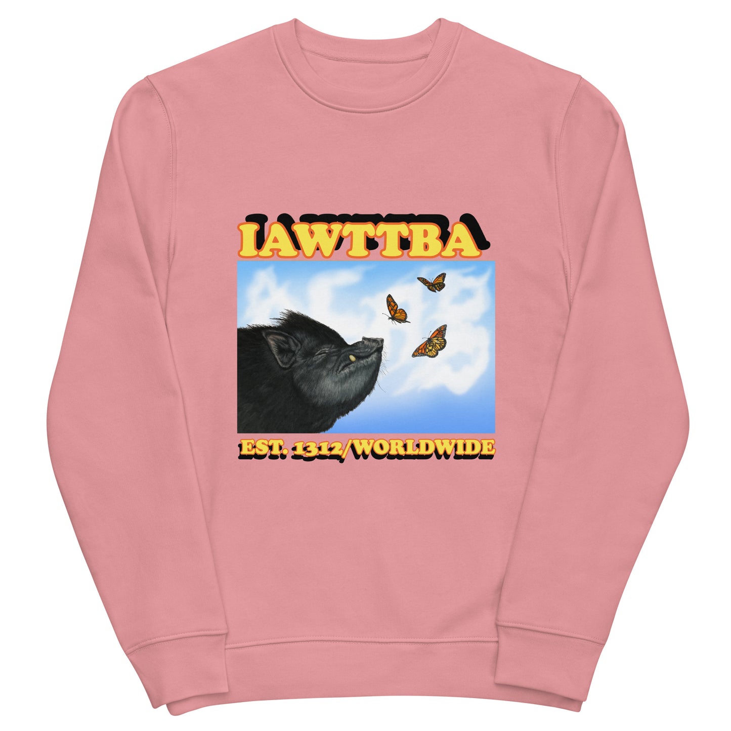 Subliminal Pig Unisex eco sweatshirt