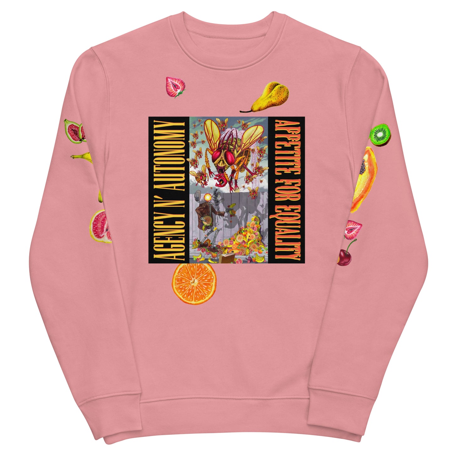 Agency N' Autonomy Appetite For Equality Unisex eco sweatshirt