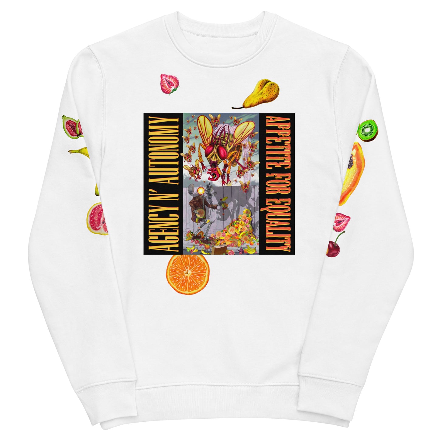 Agency N' Autonomy Appetite For Equality Unisex eco sweatshirt