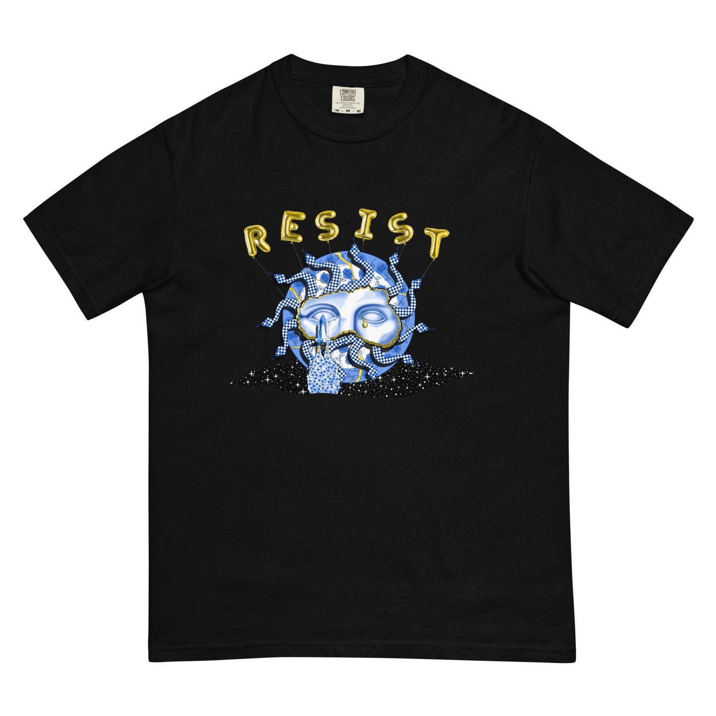 Kintsugi Unisex garment-dyed heavyweight t-shirt