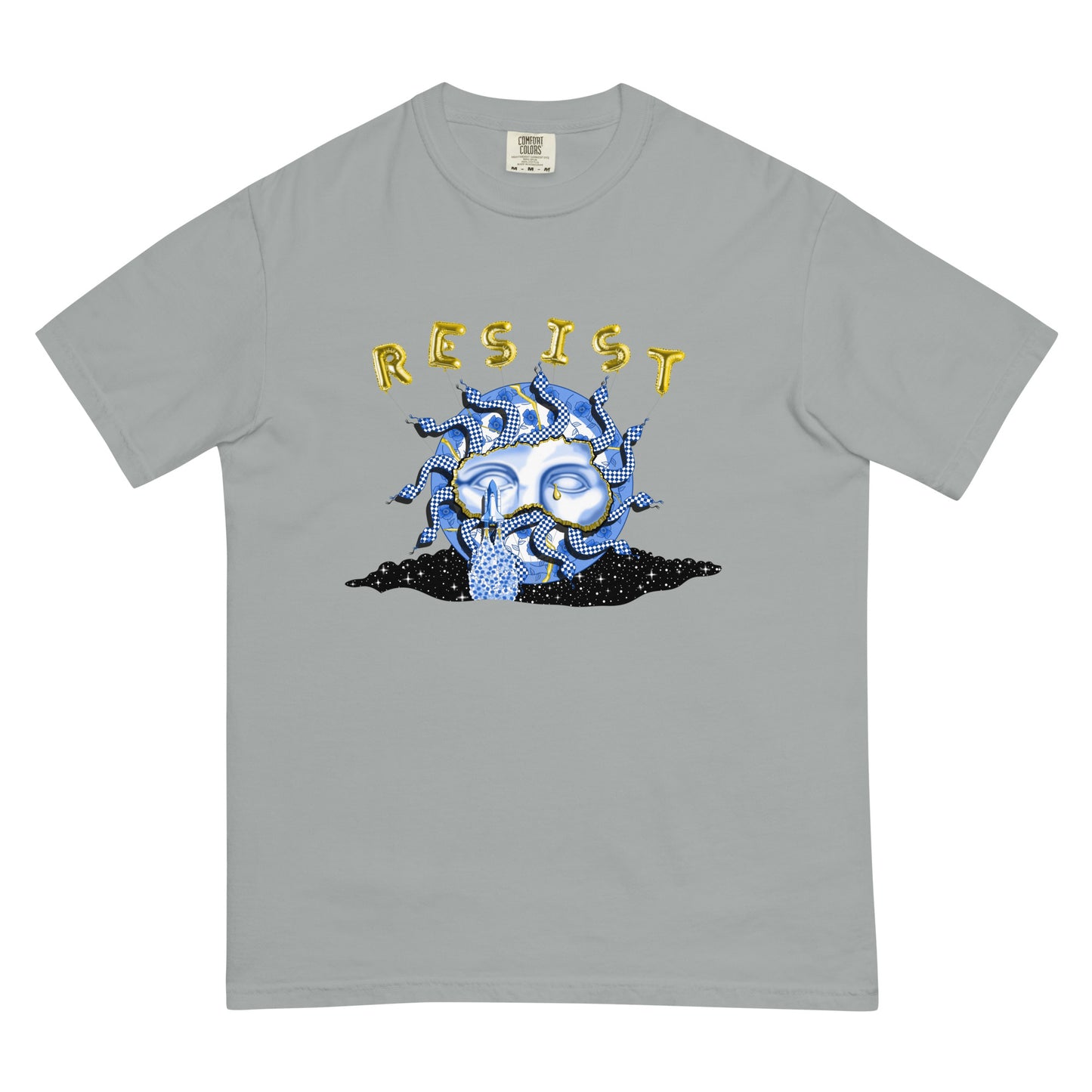 Kintsugi Unisex garment-dyed heavyweight t-shirt