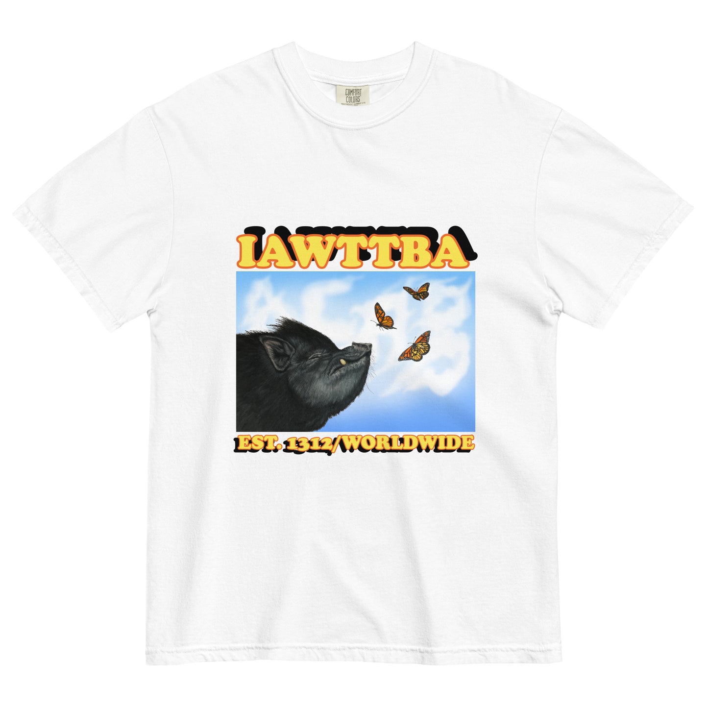 Subliminal Pig Unisex garment-dyed heavyweight t-shirt
