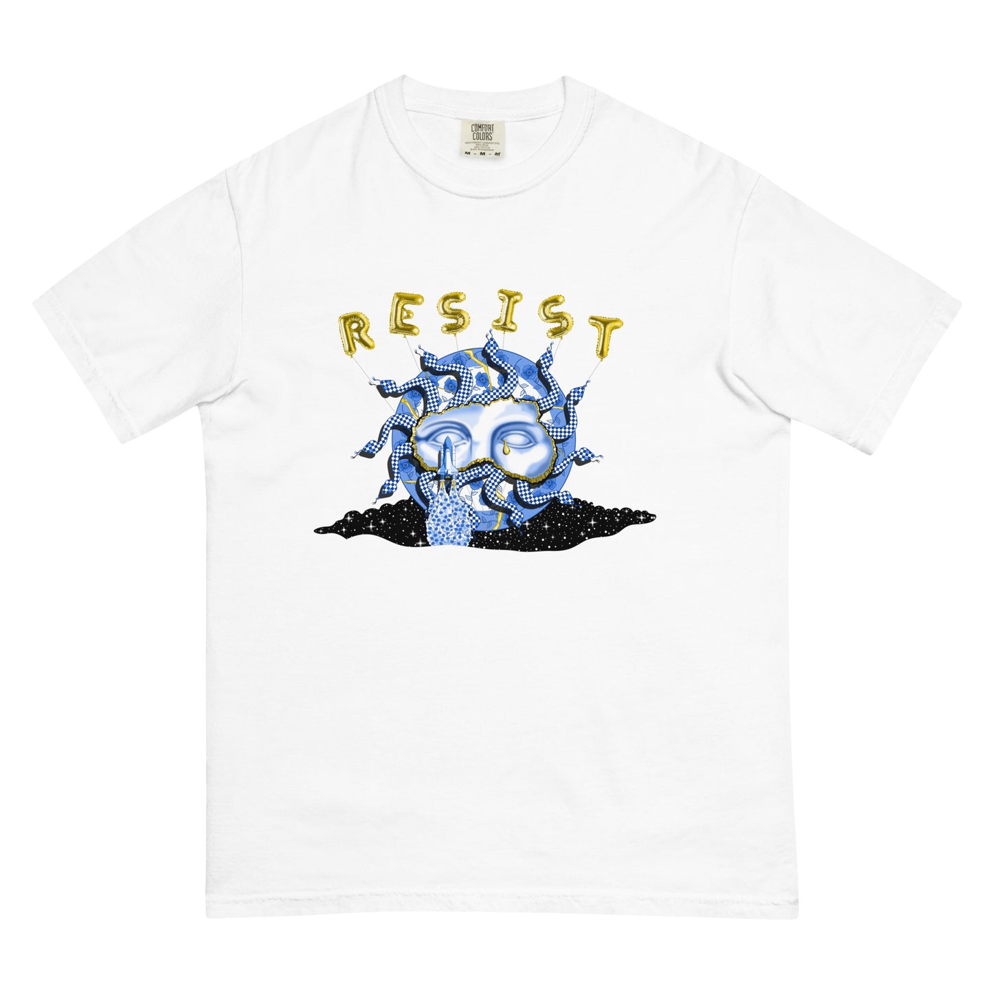 Kintsugi Unisex garment-dyed heavyweight t-shirt