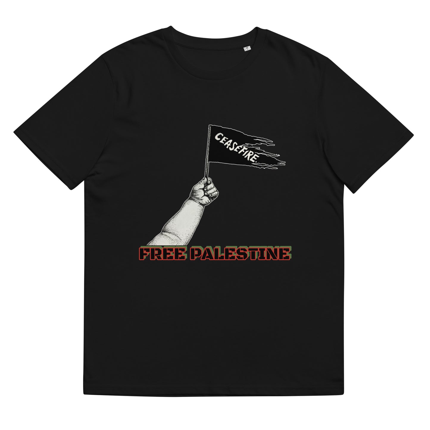 CEASEFIRE Unisex organic cotton t-shirt