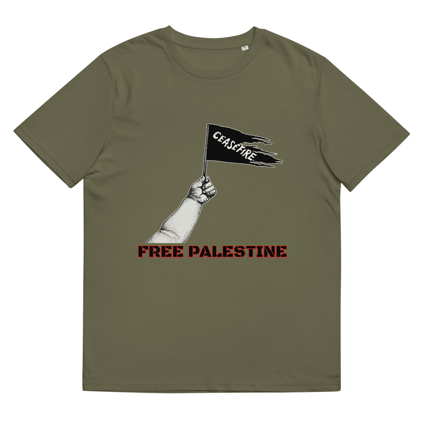 CEASEFIRE Unisex organic cotton t-shirt