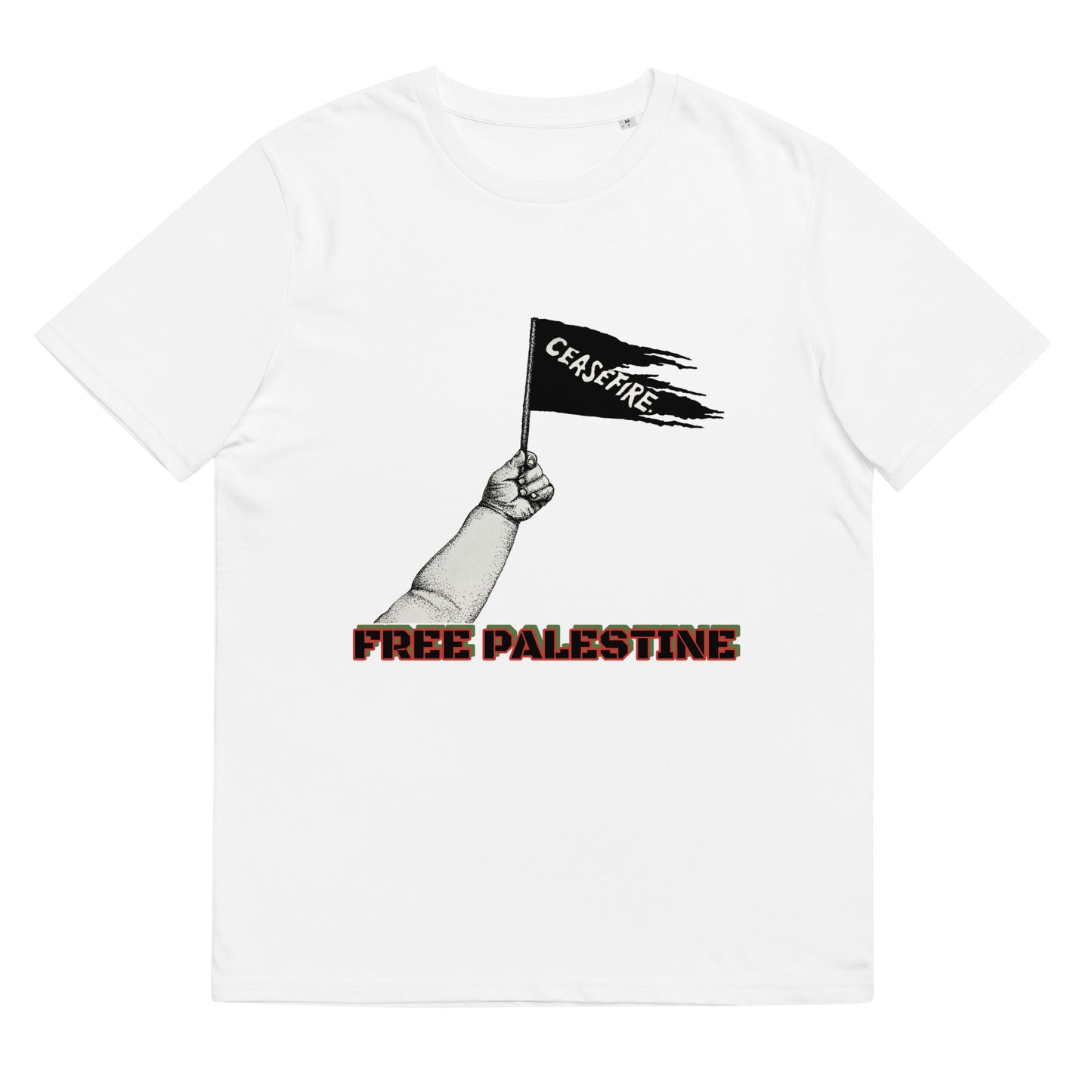 CEASEFIRE Unisex organic cotton t-shirt