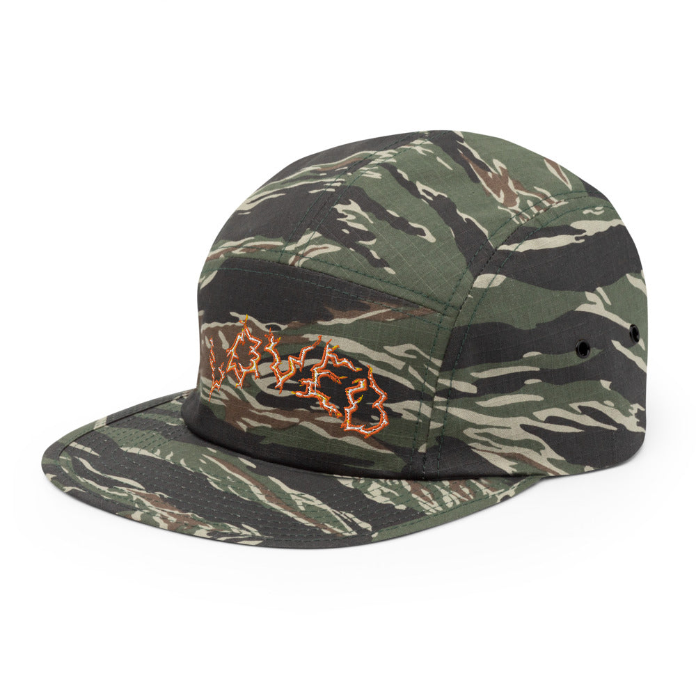 IAWTTBA LOVED Lightning Camo Five Panel Cap