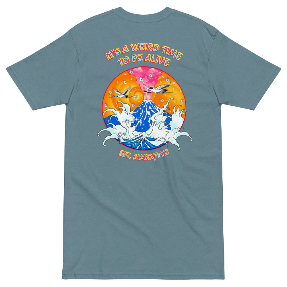 IAWTTBA Japanese Inspired Cranes premium heavyweight tee