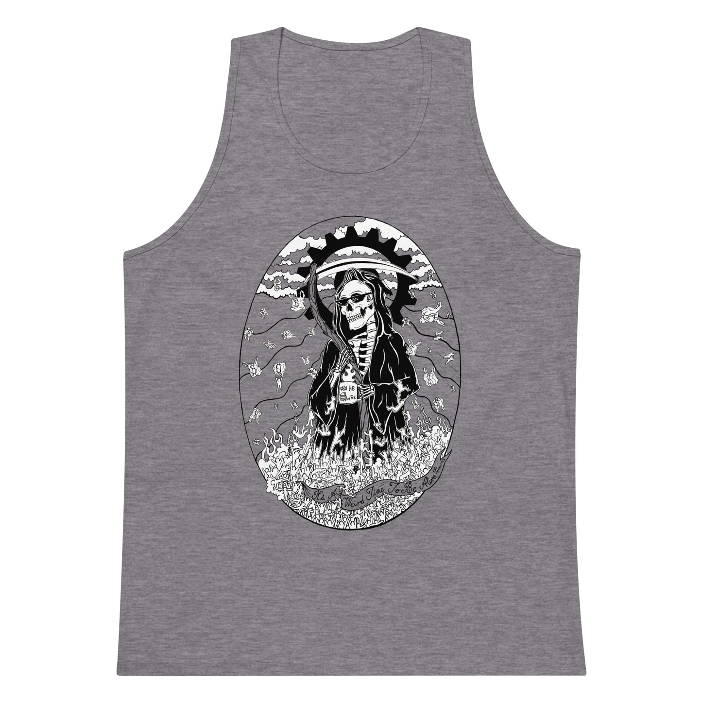 End Stage Capitalism premium tank top