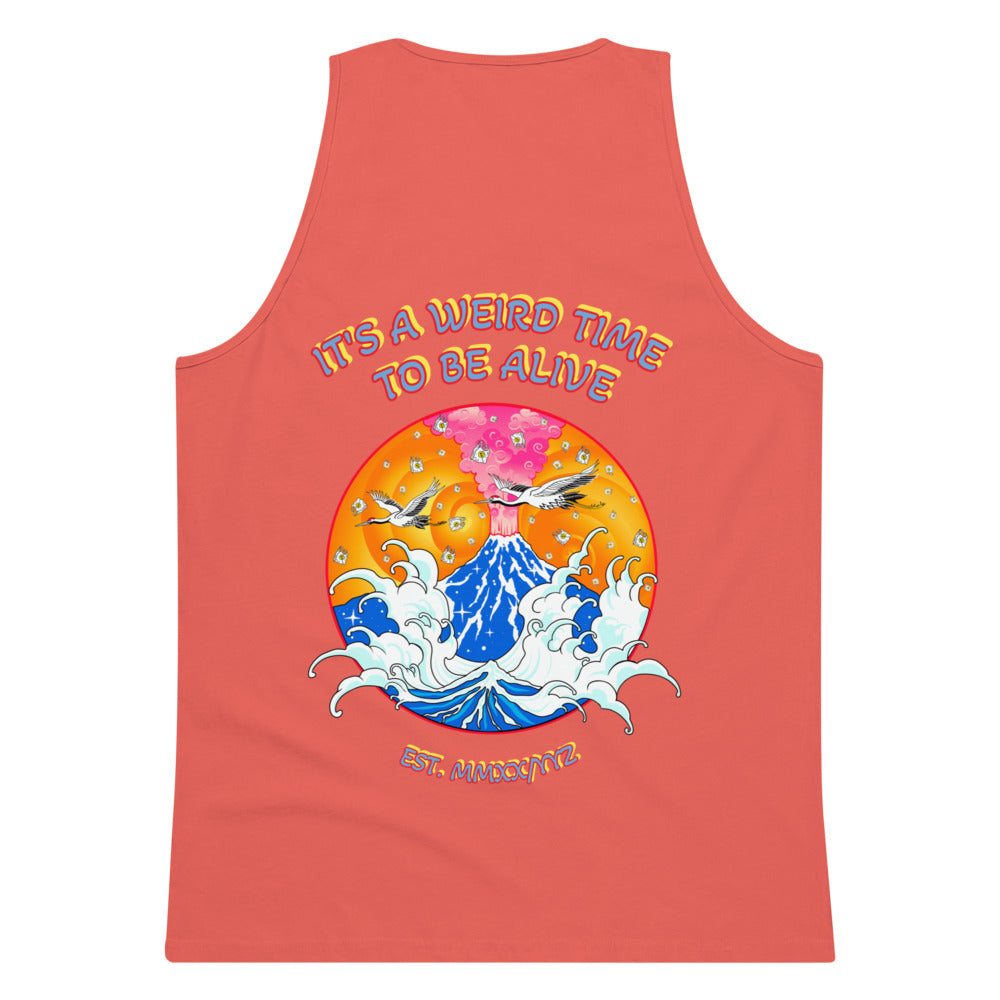 IAWTTBA Japanese Inspired Cranes tank top