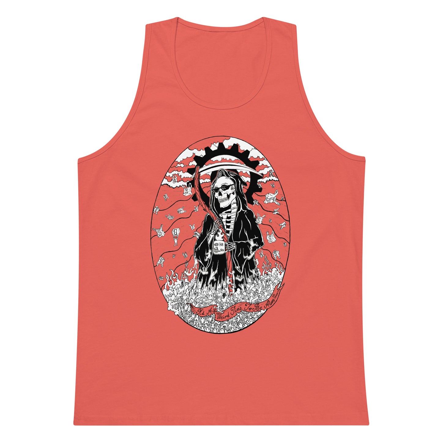 End Stage Capitalism premium tank top