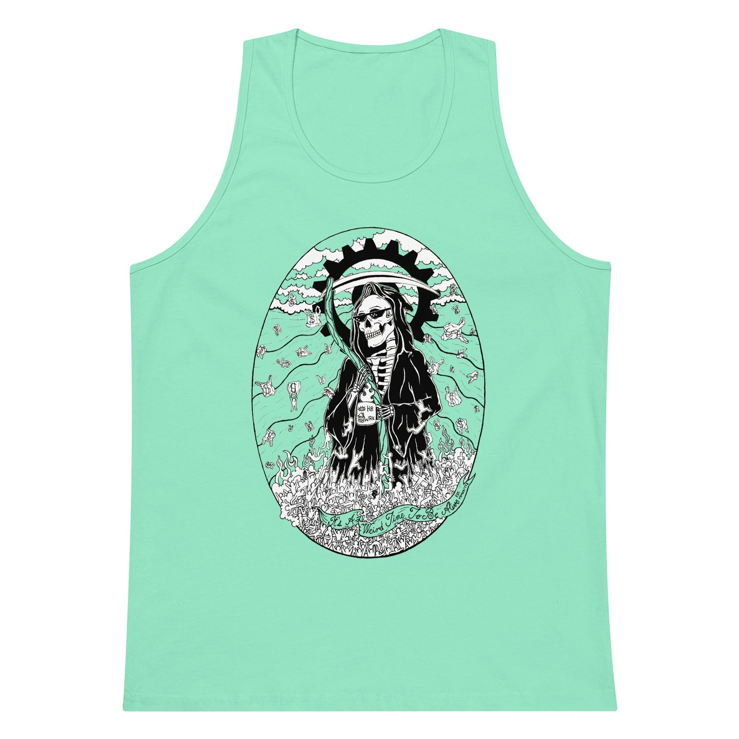 End Stage Capitalism premium tank top