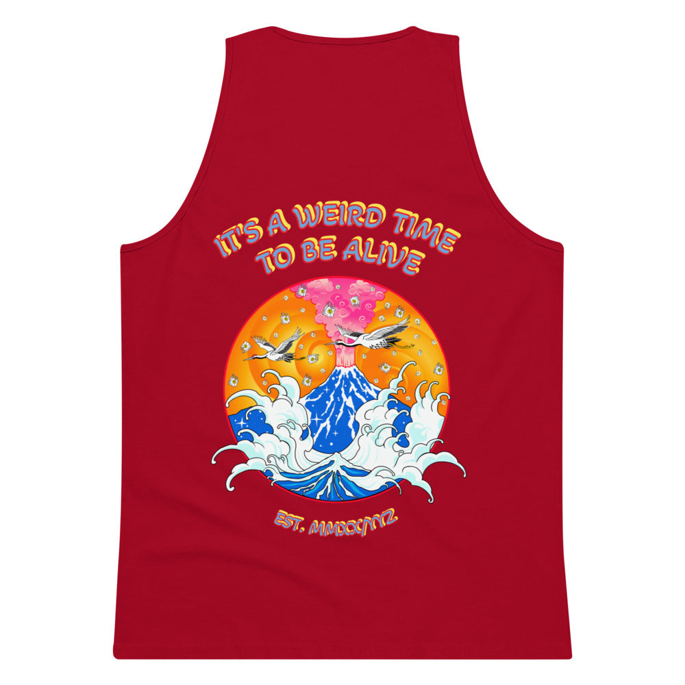 IAWTTBA Japanese Inspired Cranes tank top