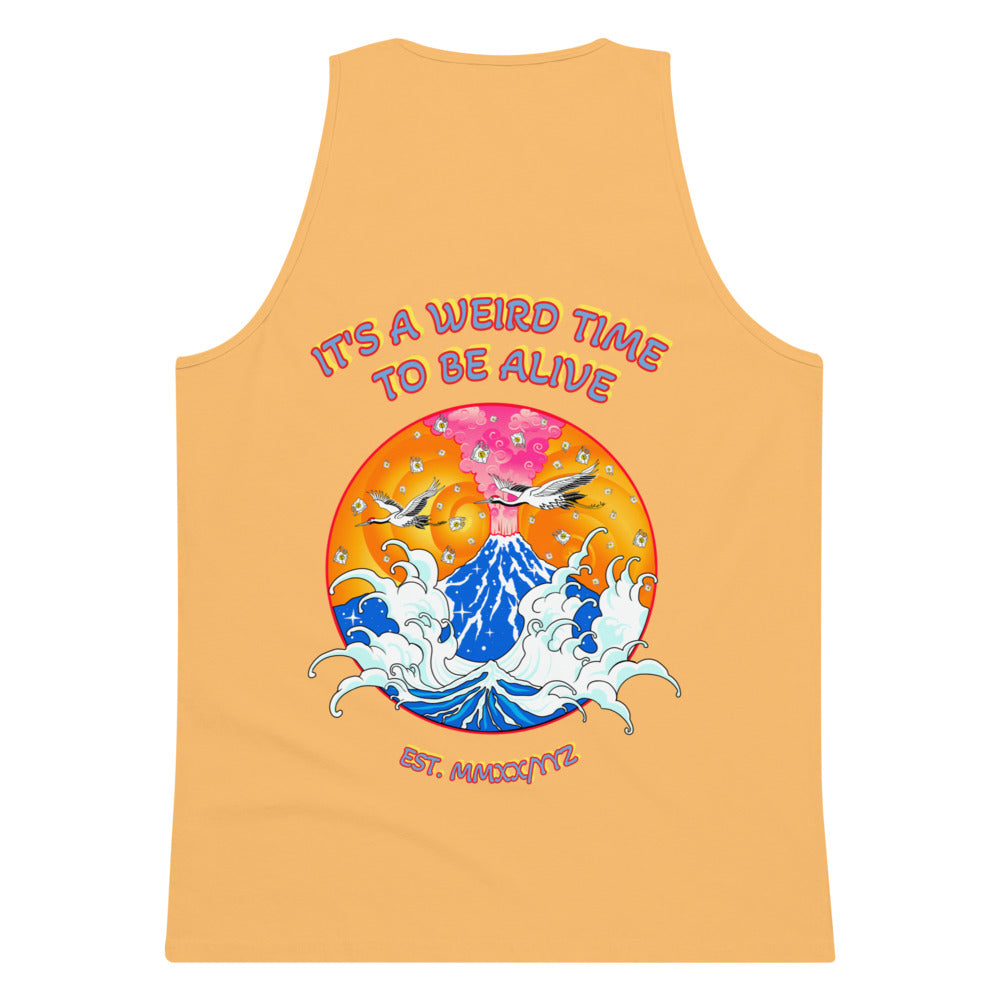 IAWTTBA Japanese Inspired Cranes tank top