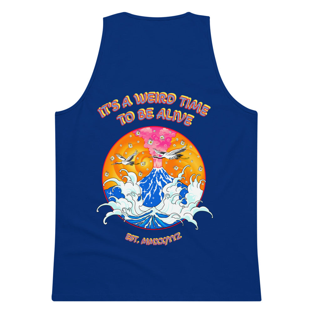 IAWTTBA Japanese Inspired Cranes tank top
