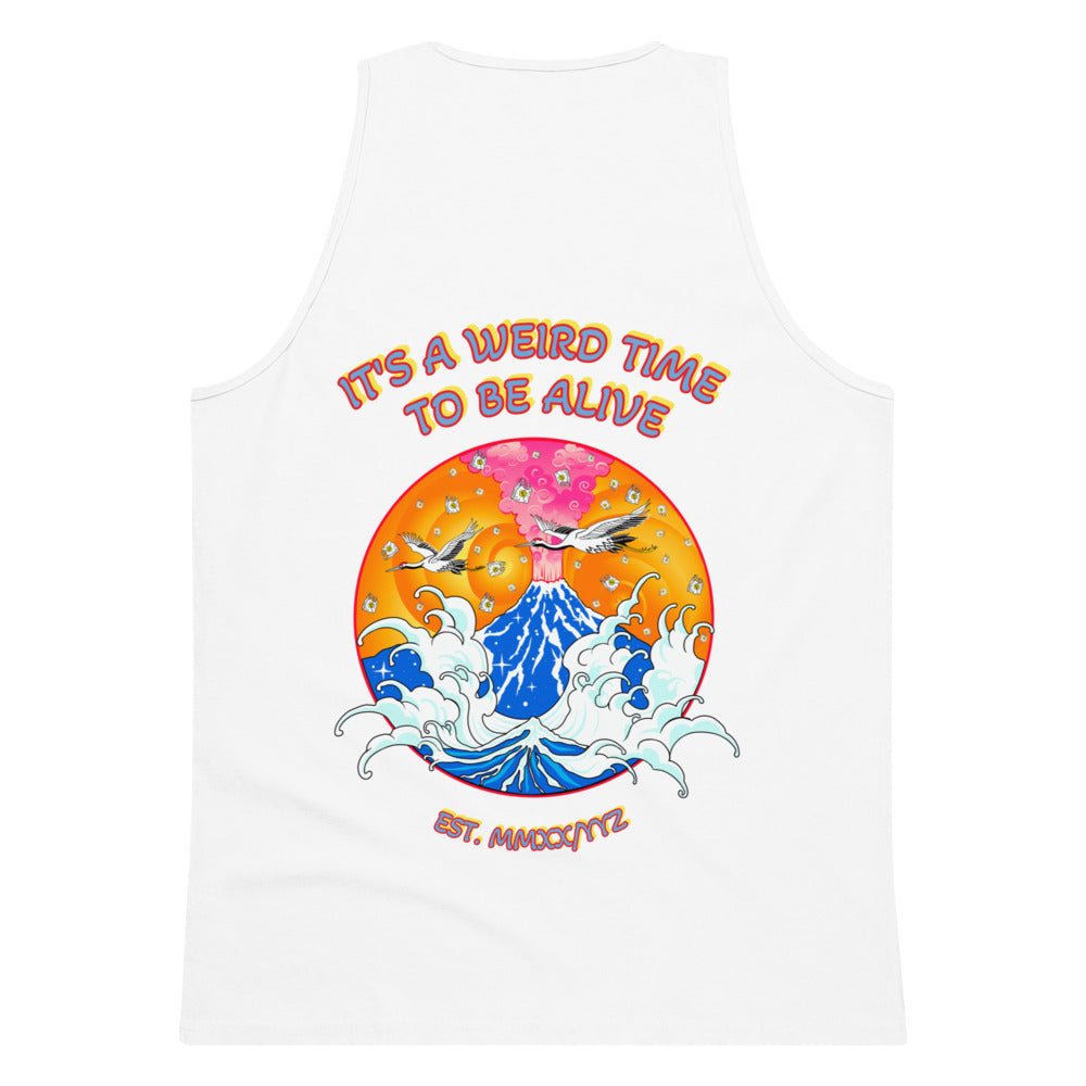 IAWTTBA Japanese Inspired Cranes tank top