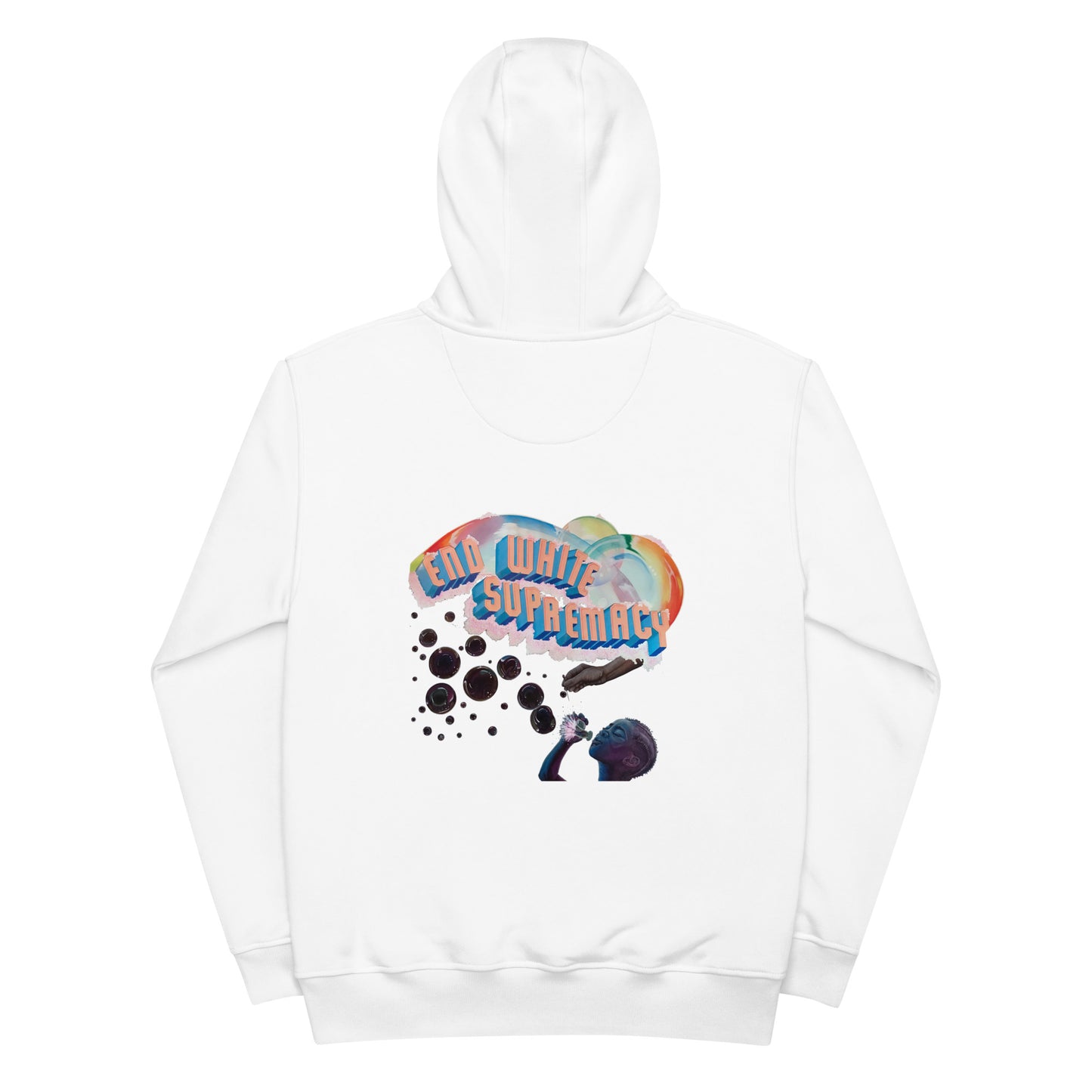 END WHITE SUPREMACY Premium eco hoodie