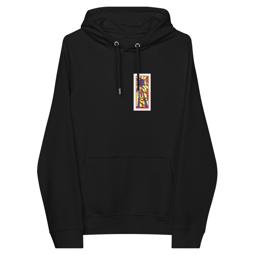 IAWTTBA Japanese Inspired Leopard eco raglan hoodie