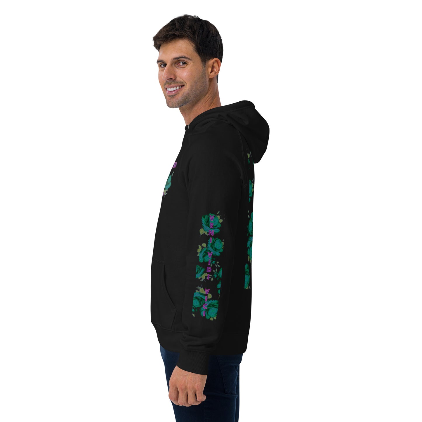 Veni, Vidi, Vici eco raglan hoodie