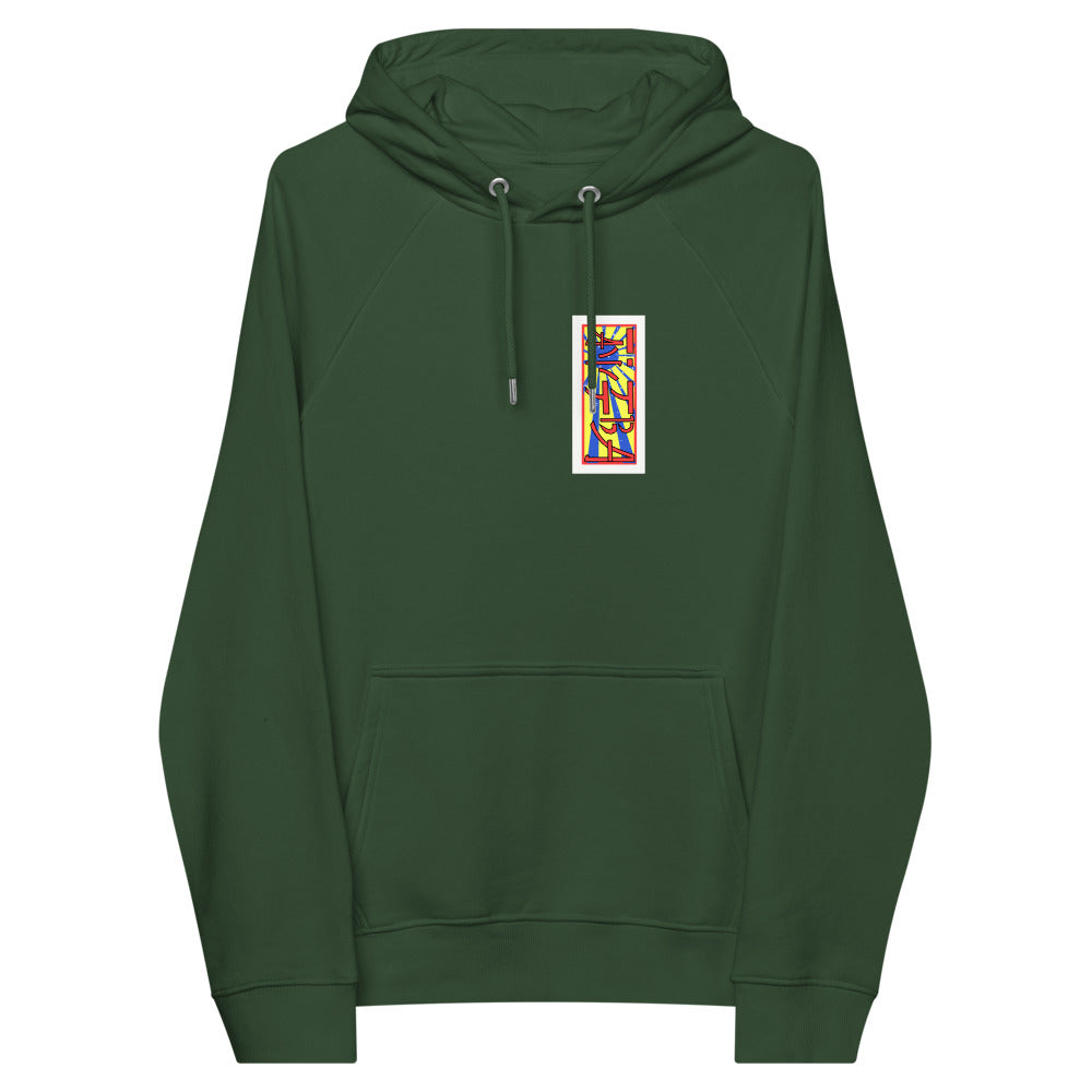 IAWTTBA Japanese Inspired Leopard eco raglan hoodie