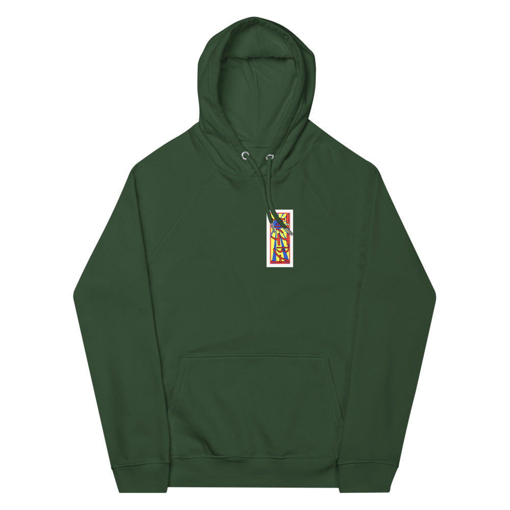 IAWTTBA Japanese Inspired Cranes Raglan Hoodie