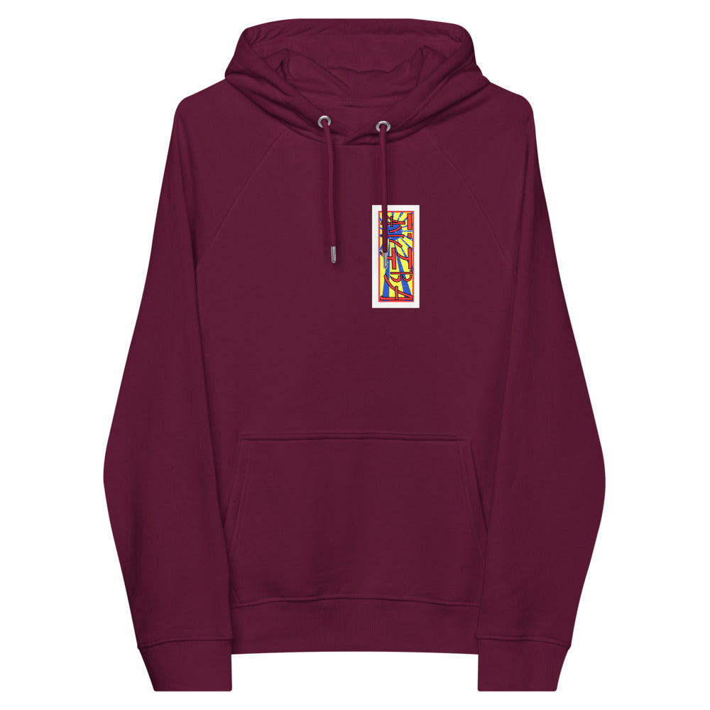 IAWTTBA Japanese Inspired Leopard eco raglan hoodie