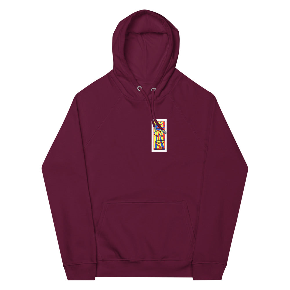 IAWTTBA Japanese Inspired Cranes Raglan Hoodie