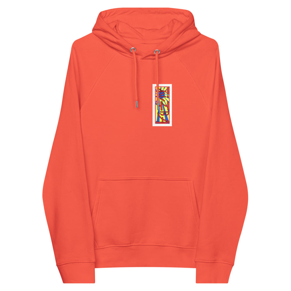 IAWTTBA Japanese Inspired Leopard eco raglan hoodie