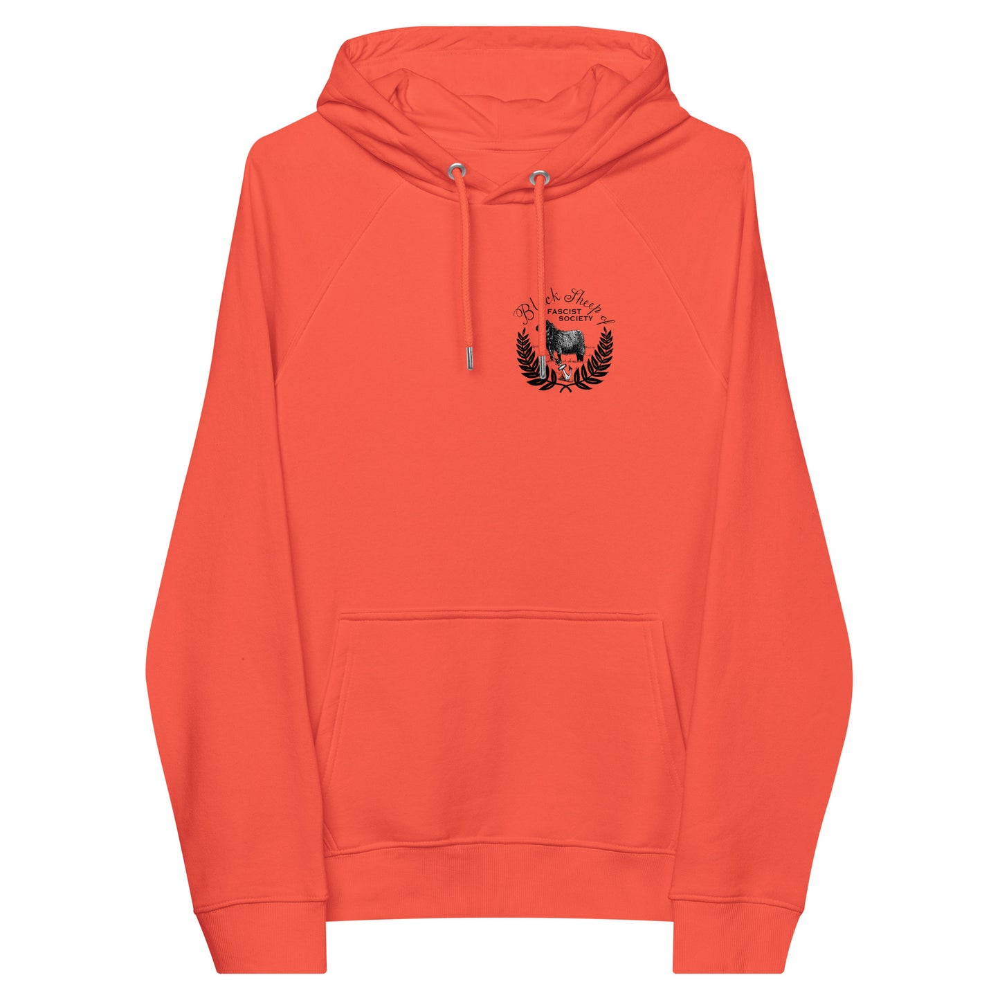 Black Sheep Society Unisex eco raglan hoodie