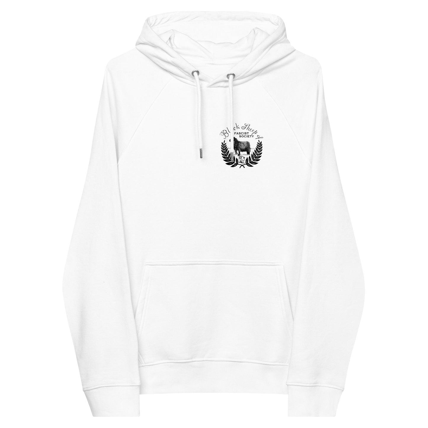 Black Sheep Society Unisex eco raglan hoodie