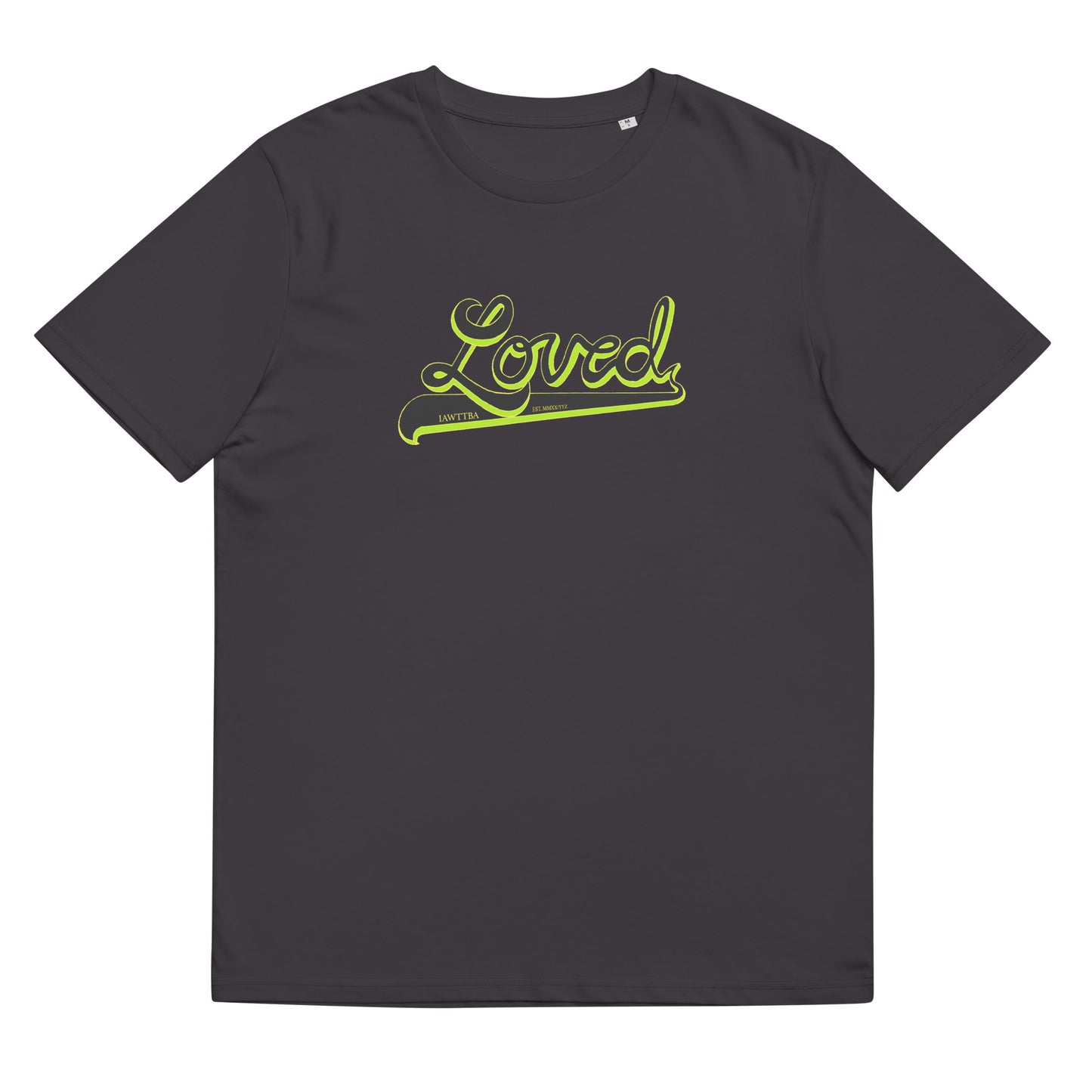 IAWTTBA Varsity Baseball organic cotton t-shirt