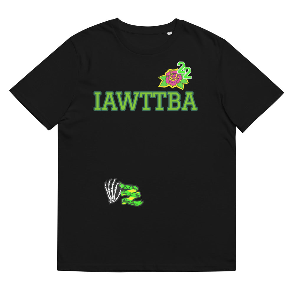 IAWTTBA Varsity Unisex organic cotton t-shirt