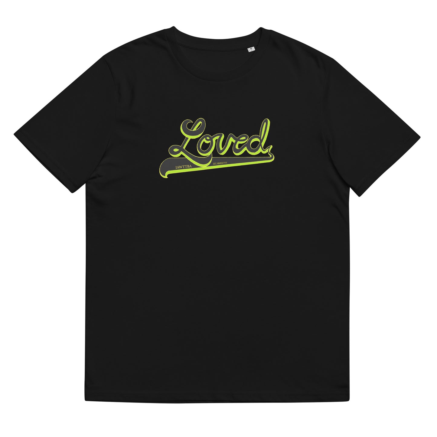 IAWTTBA Varsity Baseball organic cotton t-shirt