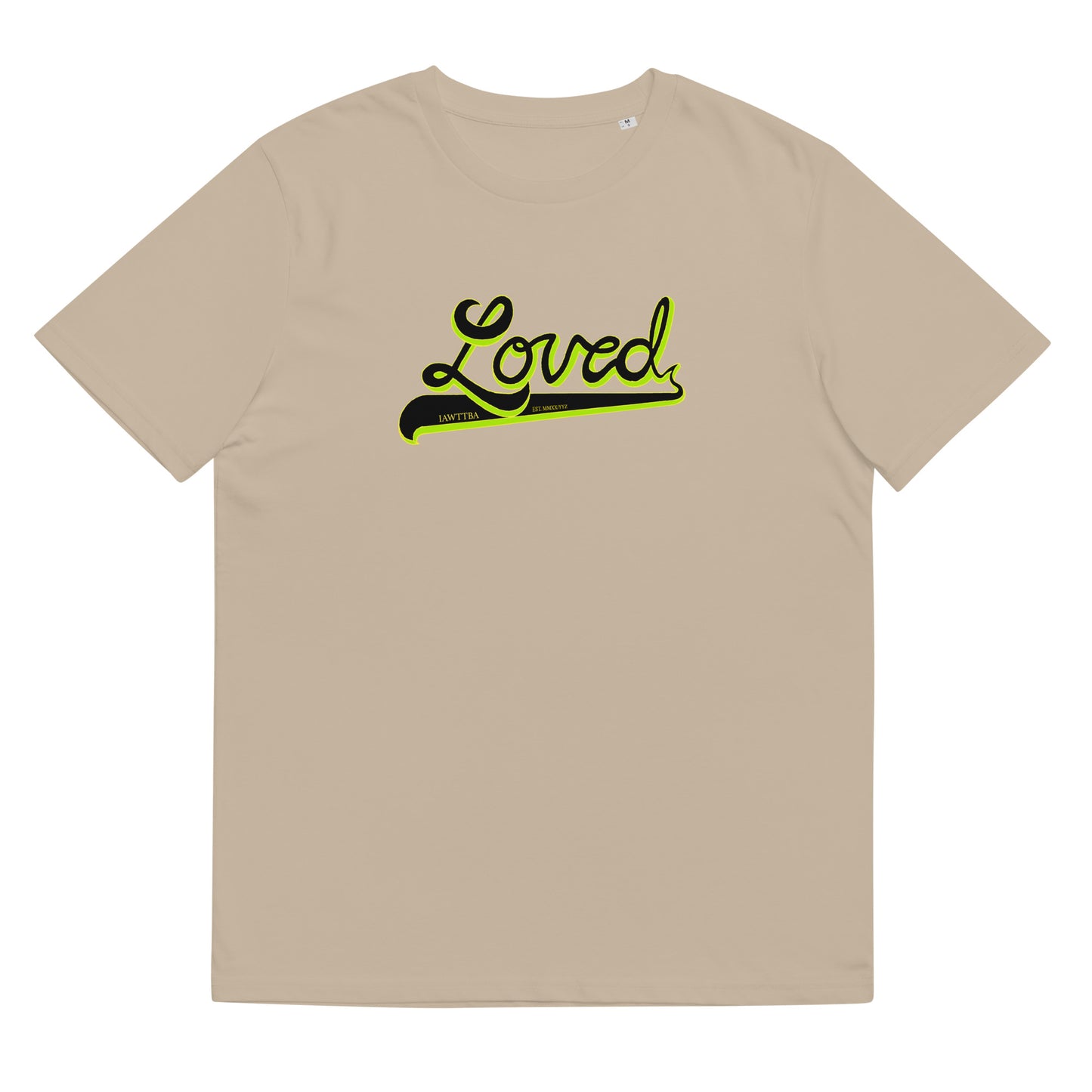 IAWTTBA Varsity Baseball organic cotton t-shirt