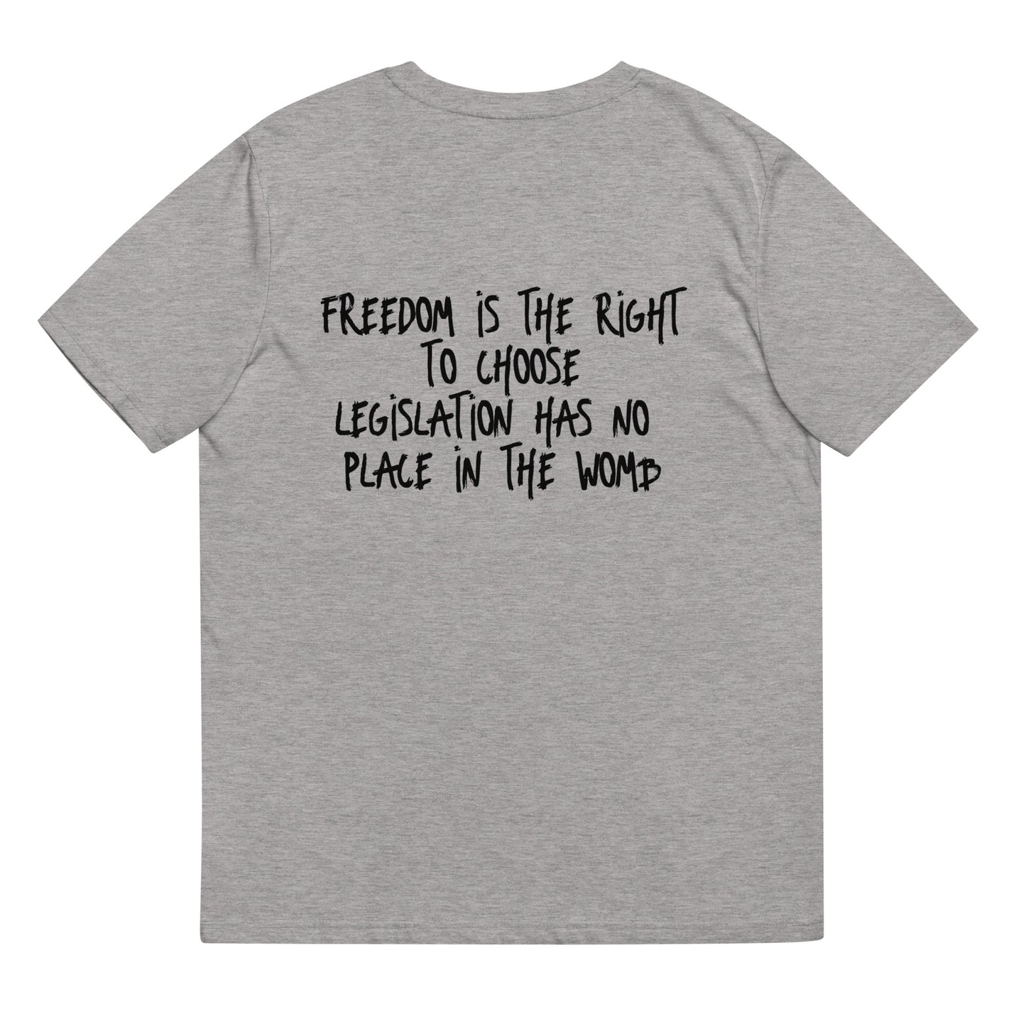 Pro-Choice Unisex organic cotton t-shirt