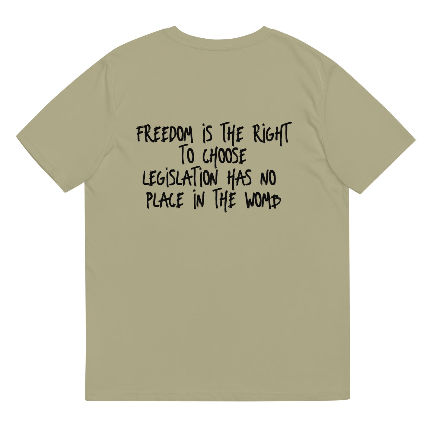 Pro-Choice Unisex organic cotton t-shirt