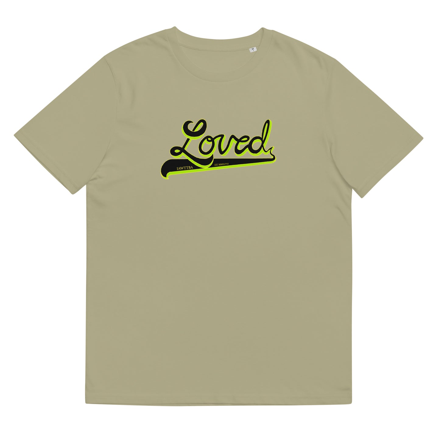 IAWTTBA Varsity Baseball organic cotton t-shirt