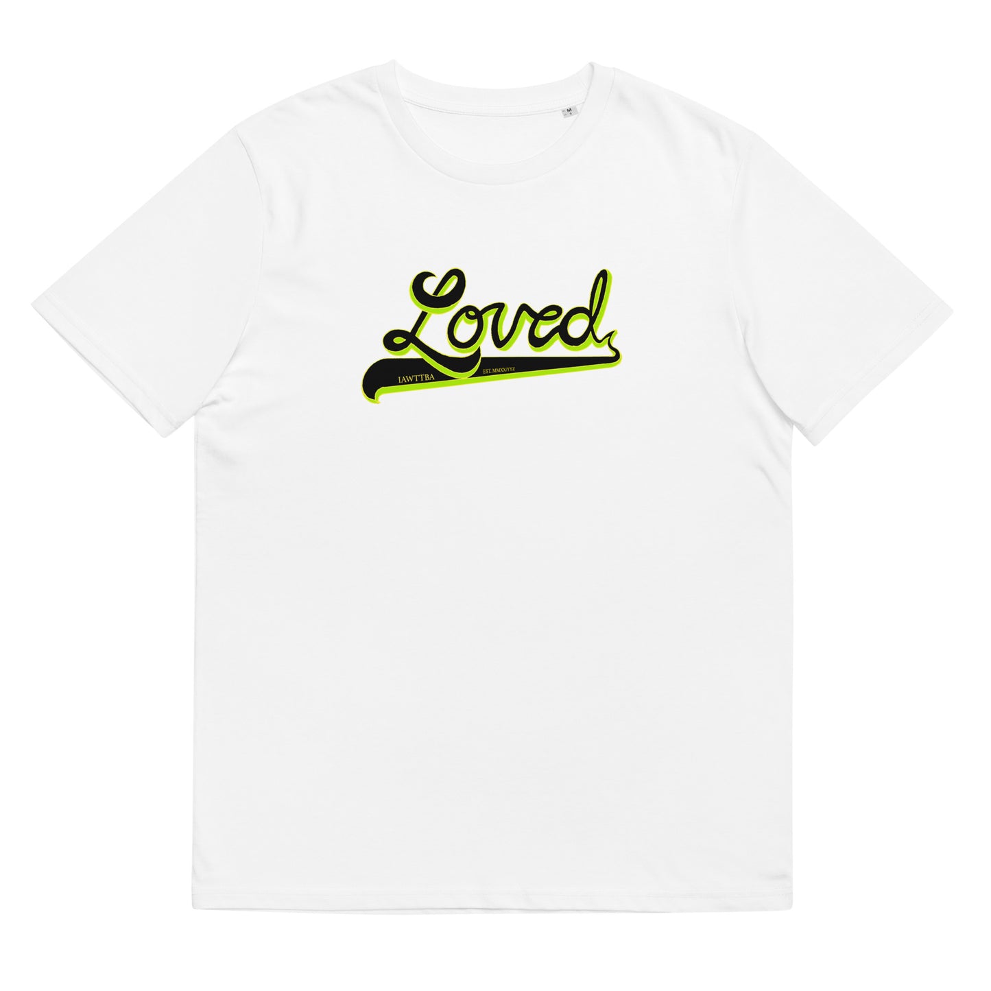 IAWTTBA Varsity Baseball organic cotton t-shirt