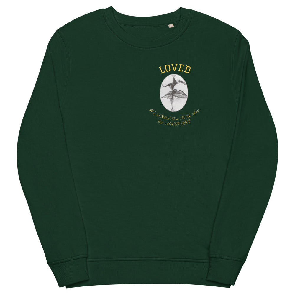 The Kiss Lightweight Organic Sweatshirt