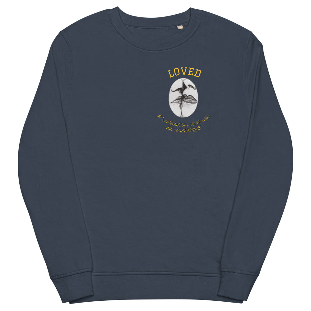 The Kiss Lightweight Organic Sweatshirt