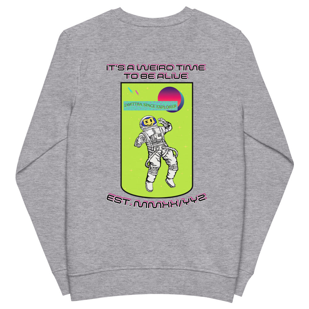 IAWTTBA SC Space Explorer organic sweatshirt