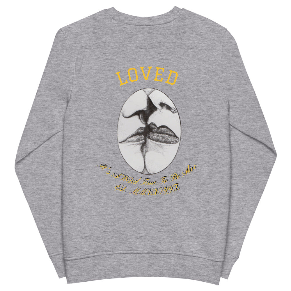 The Kiss Lightweight Organic Sweatshirt