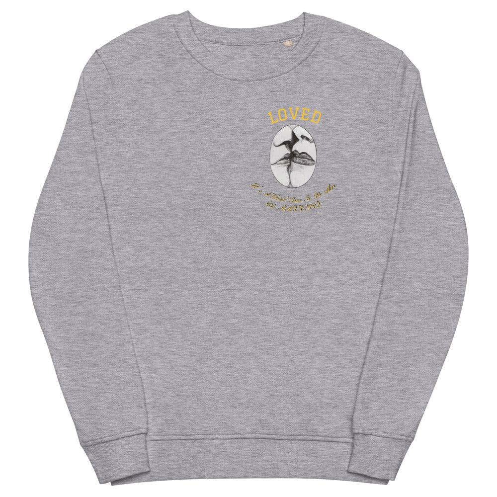 The Kiss Lightweight Organic Sweatshirt