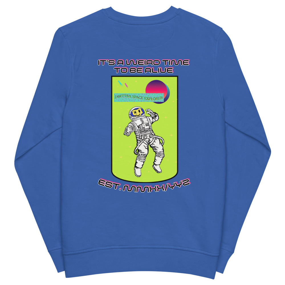 IAWTTBA SC Space Explorer organic sweatshirt