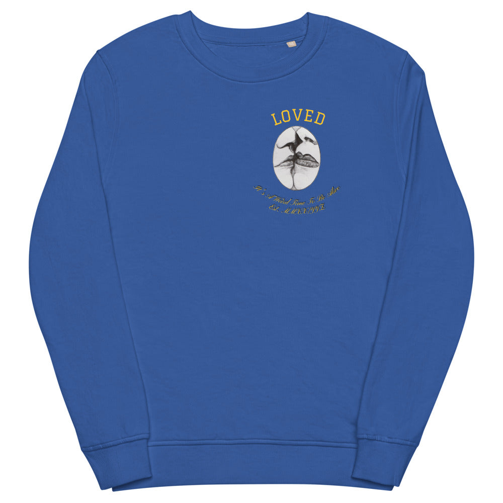 The Kiss Lightweight Organic Sweatshirt