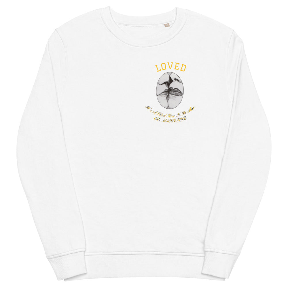 The Kiss Lightweight Organic Sweatshirt