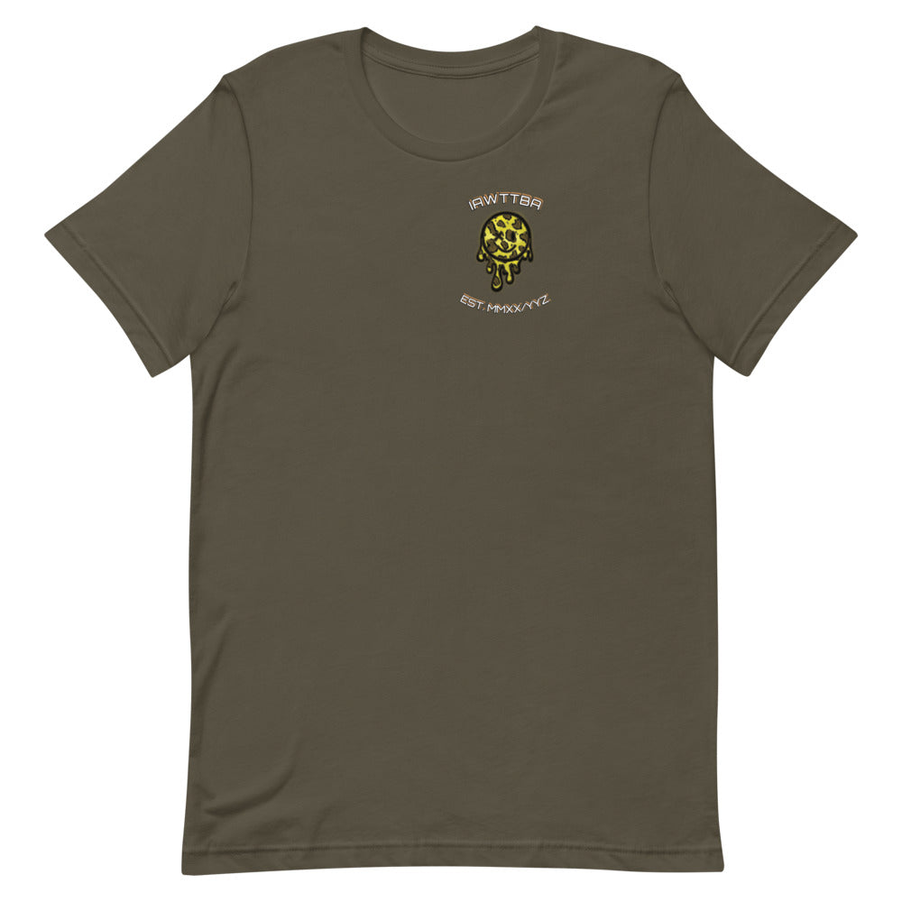 IAWTTBA Leopard Logo Short-Sleeve T-Shirt